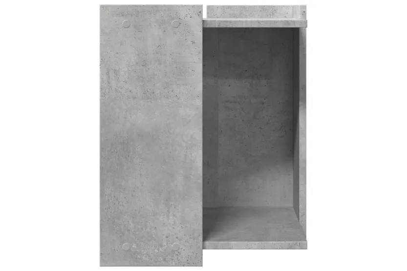 Cat Litter Box Enclosure Concrete Grey 42x42x51 Cm Engineered Wood Cat Litter Box Enclosure Concrete Grey 42x42x51 Cm Engineered Wood