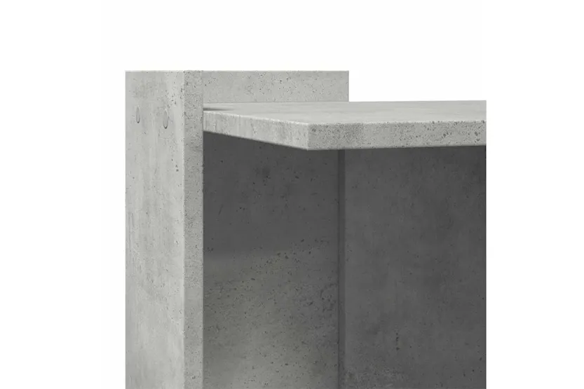 Cat Litter Box Enclosure Concrete Grey 42x42x51 Cm Engineered Wood Cat Litter Box Enclosure Concrete Grey 42x42x51 Cm Engineered Wood