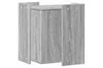 Cat Litter Box Enclosure Grey Sonoma 42x42x51 Cm Engineered Wood Cat Litter Box Enclosure Grey Sonoma 42x42x51 Cm Engineered Wood
