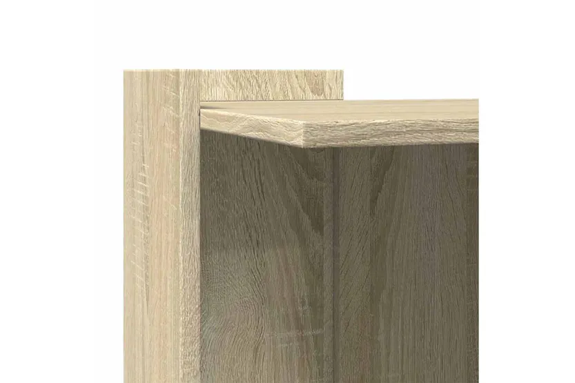 Cat Litter Box Enclosure Sonoma Oak 53x53x51 Cm Engineered Wood Cat Litter Box Enclosure Sonoma Oak 53x53x51 Cm Engineered Wood