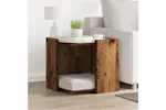 Cat Litter Box Enclosure Old Wood 53x53x51 Cm Engineered Wood Cat Litter Box Enclosure Old Wood 53x53x51 Cm Engineered Wood