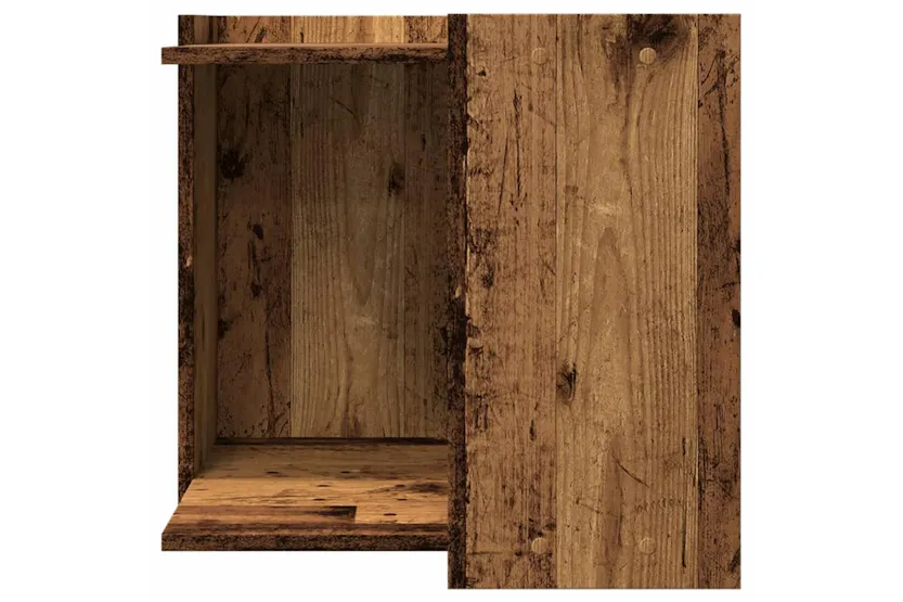 Cat Litter Box Enclosure Old Wood 53x53x51 Cm Engineered Wood Cat Litter Box Enclosure Old Wood 53x53x51 Cm Engineered Wood