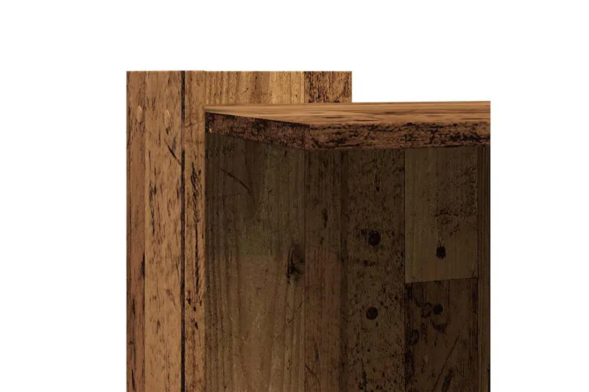Cat Litter Box Enclosure Old Wood 53x53x51 Cm Engineered Wood Cat Litter Box Enclosure Old Wood 53x53x51 Cm Engineered Wood