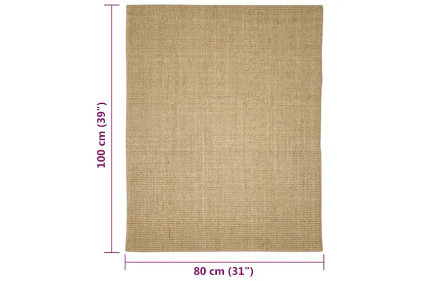 Sisal Rug For Scratching Post 80x100 Cm Sisal Rug For Scratching Post 80x100 Cm