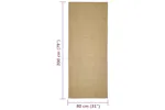 Sisal Rug For Scratching Post 80x200 Cm Sisal Rug For Scratching Post 80x200 Cm