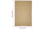 Sisal Rug For Scratching Post 66x100 Cm Sisal Rug For Scratching Post 66x100 Cm