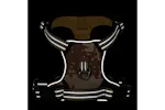 Dog Harness With Lead Collar Adjustable Camouflage Brown L Dog Harness With Lead Collar Adjustable Camouflage Brown L