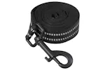 Dog Harness With Lead Collar Adjustable Black S Dog Harness With Lead Collar Adjustable Black S
