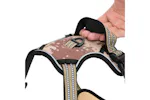 Dog Harness With Reflective Stripes Adjustable Camouflage Brown L Dog Harness With Reflective Stripes Adjustable Camouflage Brown L