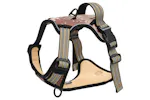 Dog Harness With Reflective Stripes Adjustable Camouflage Brown Xl Dog Harness With Reflective Stripes Adjustable Camouflage Brown Xl