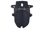 Dog Coat With Harness Waterproof Reflective Navy Blue M Dog Coat With Harness Waterproof Reflective Navy Blue M