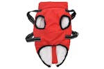 Dog Coat With Harness Waterproof Reflective Red L Dog Coat With Harness Waterproof Reflective Red L