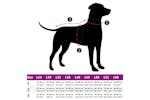 Dog Coat With Harness Waterproof Reflective Purple M Dog Coat With Harness Waterproof Reflective Purple M