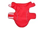 Dog Raincoat With Reflective Strips Polyester Red Xxs Dog Raincoat With Reflective Strips Polyester Red Xxs
