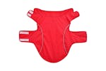 Dog Raincoat With Reflective Strips Polyester Red 2xl Dog Raincoat With Reflective Strips Polyester Red 2xl
