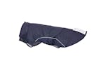 Dog Raincoat With Reflective Strips Polyester Navy Blue M Dog Raincoat With Reflective Strips Polyester Navy Blue M