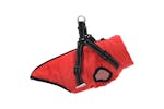 Dog Coat With Harness Waterproof Reflective Red Xl Dog Coat With Harness Waterproof Reflective Red Xl