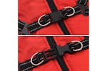 Dog Coat With Harness Waterproof Reflective Red Xl Dog Coat With Harness Waterproof Reflective Red Xl