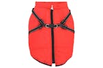 Dog Coat With Harness Waterproof Reflective Red 3xl Dog Coat With Harness Waterproof Reflective Red 3xl