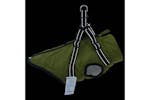 Dog Coat With Harness Waterproof Reflective Army Green Xl Dog Coat With Harness Waterproof Reflective Army Green Xl