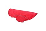 Dog Raincoat With Reflective Strips Polyester Red L Dog Raincoat With Reflective Strips Polyester Red L