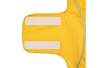 Dog Raincoat With Reflective Strips Polyester Yellow S Dog Raincoat With Reflective Strips Polyester Yellow S