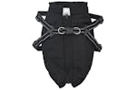 Dog Coat With Harness Waterproof Reflective Black M Dog Coat With Harness Waterproof Reflective Black M