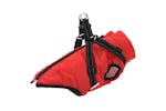 Dog Coat With Harness Waterproof Reflective Red M Dog Coat With Harness Waterproof Reflective Red M