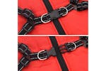 Dog Coat With Harness Waterproof Reflective Red 5xl Dog Coat With Harness Waterproof Reflective Red 5xl