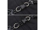 Dog Coat With Harness Waterproof Reflective Black 2xl Dog Coat With Harness Waterproof Reflective Black 2xl