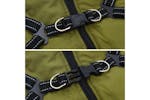 Dog Coat With Harness Waterproof Reflective Army Green 2xl Dog Coat With Harness Waterproof Reflective Army Green 2xl