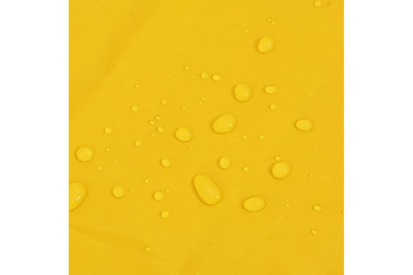 Dog Raincoat With Reflective Strips Polyester Yellow 3xl Dog Raincoat With Reflective Strips Polyester Yellow 3xl