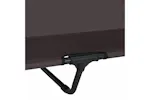 Raised Dog Bed Folding Brown 127 X 81 X 108 Cm Fabric And Steel Raised Dog Bed Folding Brown 127 X 81 X 108 Cm Fabric And Steel