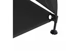 Raised Dog Bed Folding Black 127 X 81 X 108 Cm Fabric And Steel Raised Dog Bed Folding Black 127 X 81 X 108 Cm Fabric And Steel