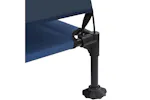 Raised Dog Bed Navy Blue 127 X 81 X 108 Cm Fabric And Steel Raised Dog Bed Navy Blue 127 X 81 X 108 Cm Fabric And Steel