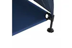 Raised Dog Bed Navy Blue 127 X 81 X 108 Cm Fabric And Steel Raised Dog Bed Navy Blue 127 X 81 X 108 Cm Fabric And Steel