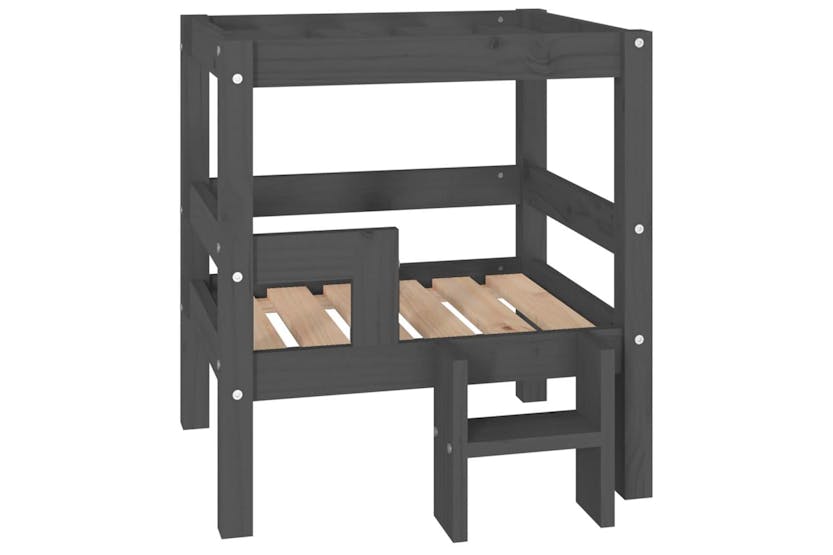 Dog Bed Grey 555x535x60 Cm Solid Wood Pine Dog Bed Grey 555x535x60 Cm Solid Wood Pine