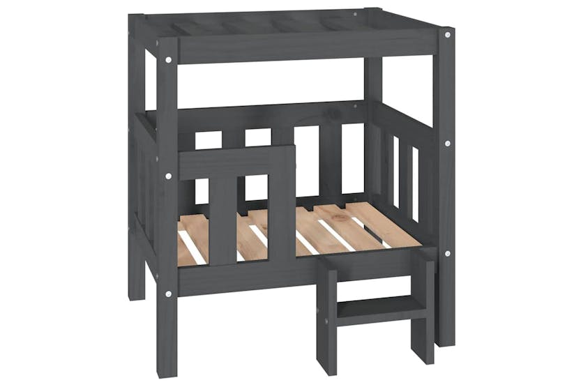 Dog Bed Grey 655x505x70 Cm Solid Wood Pine Dog Bed Grey 655x505x70 Cm Solid Wood Pine