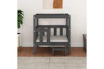 Dog Bed Grey 655x505x70 Cm Solid Wood Pine Dog Bed Grey 655x505x70 Cm Solid Wood Pine