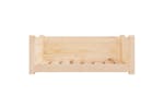 Dog Bed 755x555x28 Cm Solid Pine Wood Dog Bed 755x555x28 Cm Solid Pine Wood