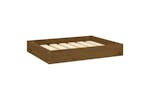 Dog Bed Honey Brown 615x49x9 Cm Solid Wood Pine Dog Bed Honey Brown 615x49x9 Cm Solid Wood Pine