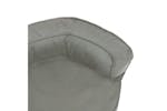 Ergonomic Dog Bed Mattress 60x42 Cm Linen Look Grey Ergonomic Dog Bed Mattress 60x42 Cm Linen Look Grey