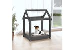 Dog Bed Grey 61x50x70 Cm Solid Wood Pine Dog Bed Grey 61x50x70 Cm Solid Wood Pine