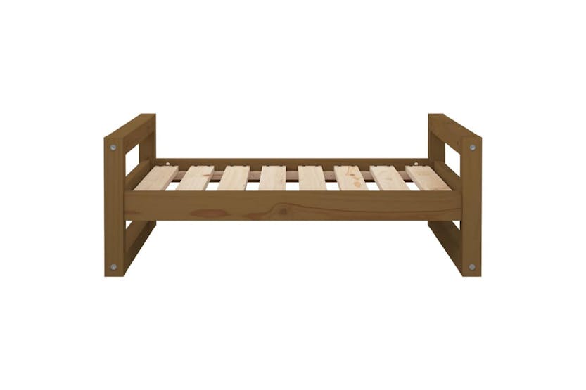Dog Bed Honey Brown 755x555x28 Cm Solid Pine Wood Dog Bed Honey Brown 755x555x28 Cm Solid Pine Wood
