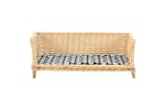 Dog Basket With Cushion 90x54x35 Cm Natural Willow Dog Basket With Cushion 90x54x35 Cm Natural Willow