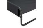 Elevated Dog Bed Anthracite Oxford Fabric And Steel Elevated Dog Bed Anthracite Oxford Fabric And Steel