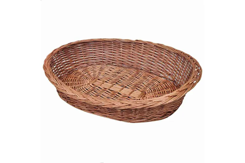 Willow Dog Basketpet Bed Natural 90 Cm Willow Dog Basketpet Bed Natural 90 Cm