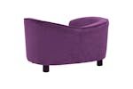 Dog Sofa Burgundy 69x49x40 Cm Plush Dog Sofa Burgundy 69x49x40 Cm Plush