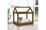 Dog Bed Honey Brown 71x55x70 Cm Solid Wood Pine Dog Bed Honey Brown 71x55x70 Cm Solid Wood Pine