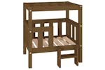 Dog Bed Honey Brown 655x505x70 Cm Solid Wood Pine Dog Bed Honey Brown 655x505x70 Cm Solid Wood Pine